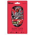 Trust Mouse Ottico Sketch Silent Click Silenzioso Wireless Usb Senza Filo Rosso