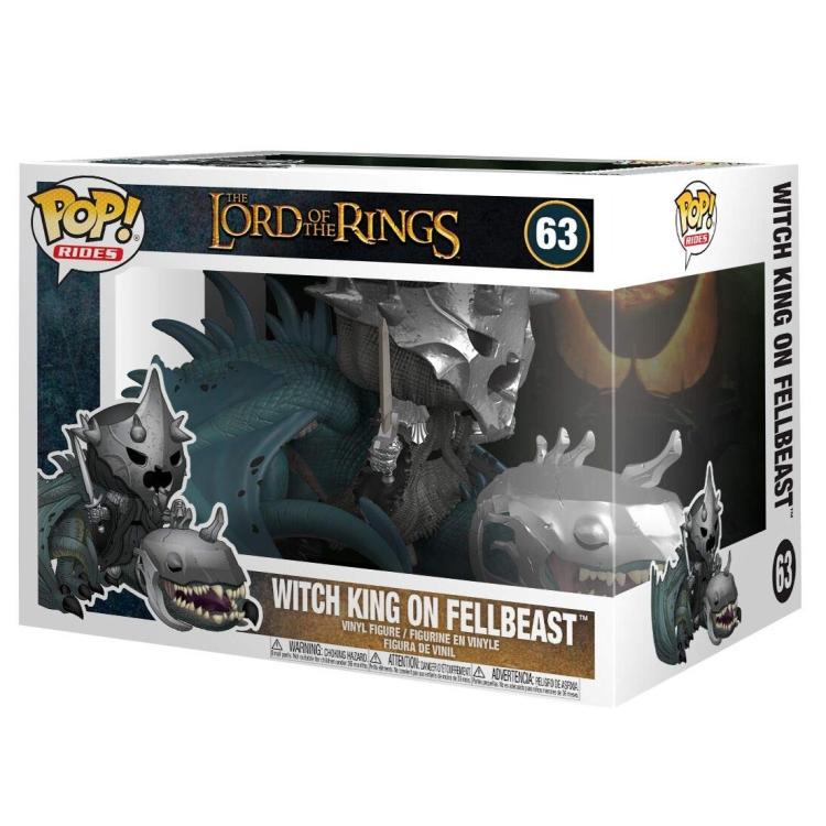 Funko Pop Rides ! Lord Of The Rings - (63) Witch King On Fellbeast Vinyl Figure