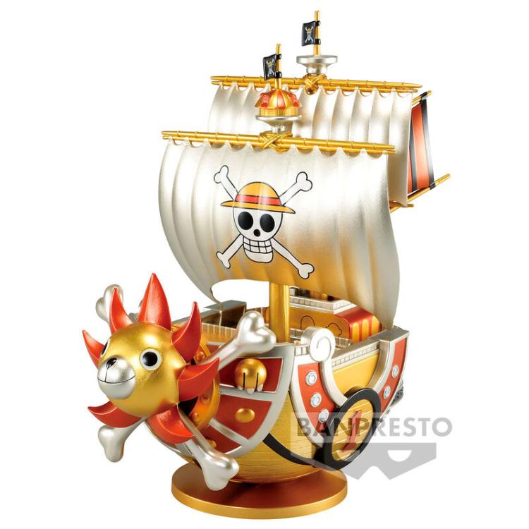 Banpresto One Piece - Thousand Sunny - Figure Mega WCF Special 19cm Oro