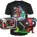 Funko Pop ! Mermaid Deadpool (321) Special Edition Con T-Shirt S Vinyl Figure