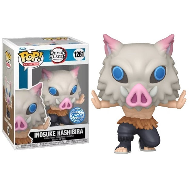 Funko Pop ! Animation Demon Slayer - (1261) Inosuke Hashibira 7Th Form Special