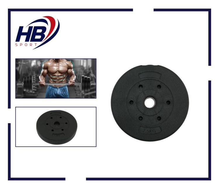 COPPIA DISCHI PESI BILANCIERE MANUBRI DISCO Ø 30mm IN ABS PALESTRA 2x 2.5KG =5KG