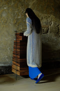 Fine Cotton Crochet Maxi Cardigan