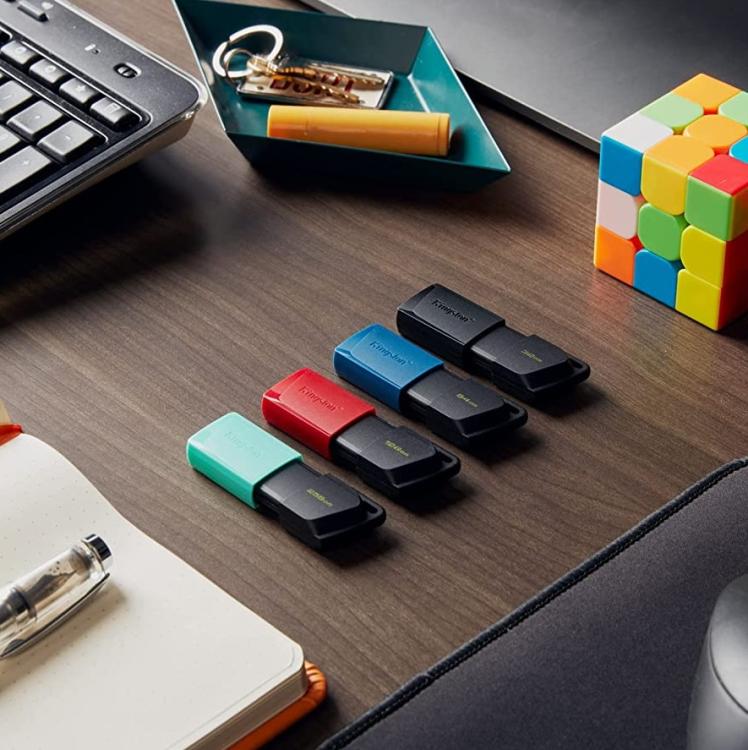 Kingston Dtxm/64Gb Usb 3.2 Chiavetta Pendrive A Scomparsa Datatravel Exodia M