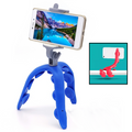 Supporto Cellulare Treppiedi Flessibile Smartphone Ventose Polipo Tripode Auto