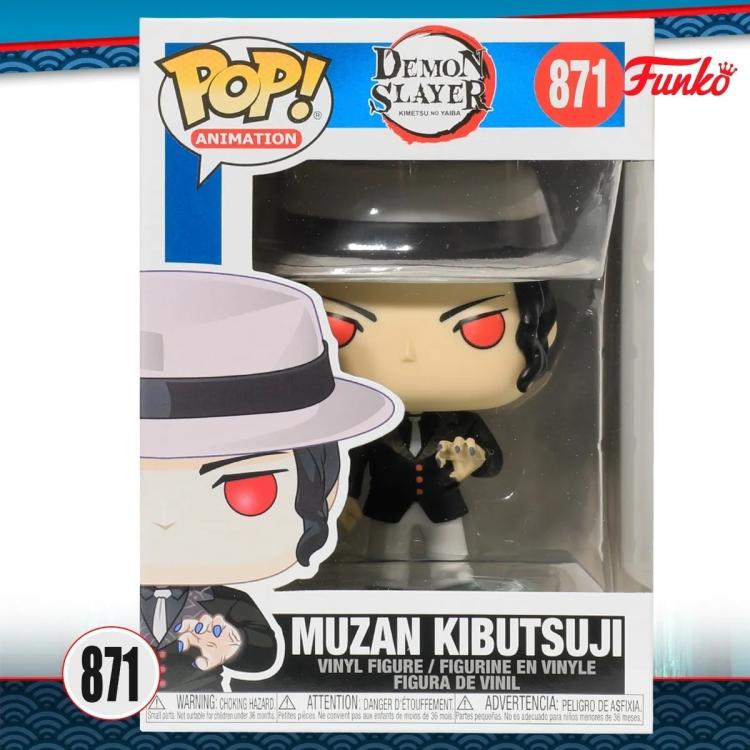 Funko Pop ! Animation Demon Slayer - Muzan Kibutsuji (871) Figure Vinyl 9Cm