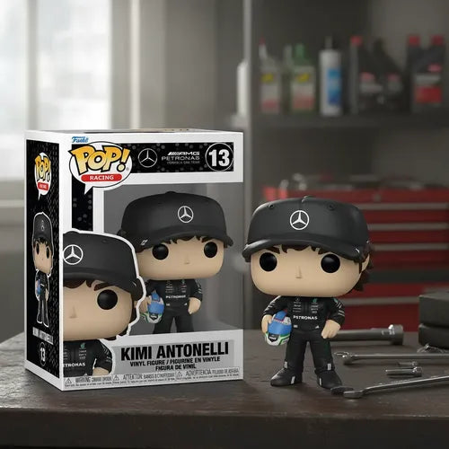 Funko Pop ! Racing Formula 1 - (13) Andrea Kimi Antonelli F1 Team Amg 9Cm