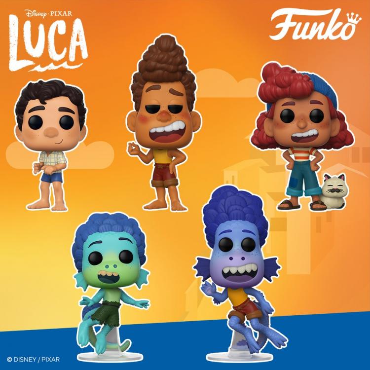 Funko Pop ! Disney Luca - (1053) Luca Paguro Land Human Figure Pixar 9cm