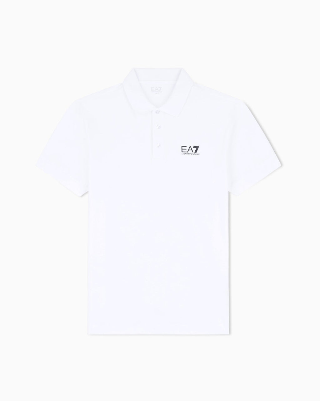 EA7 Emporio Armani Polo Uomo Bianca Core Identity 8NPF14 PJVQZ 1100