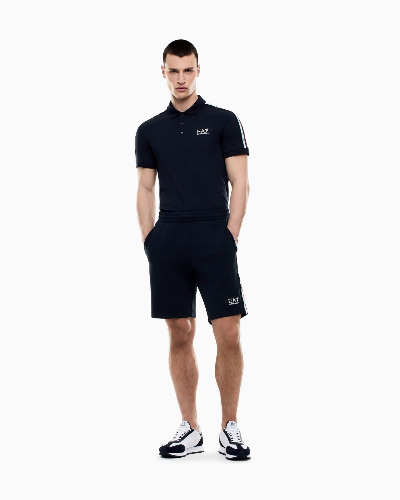 EA7 Emporio Armani Polo Uomo Blu Italian Spirit 7M001862 AF12503 UB102