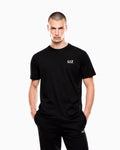 EA7 Emporio Armani T-shirt Logo Series Uomo Nera 7M000567 AF10375 MC008