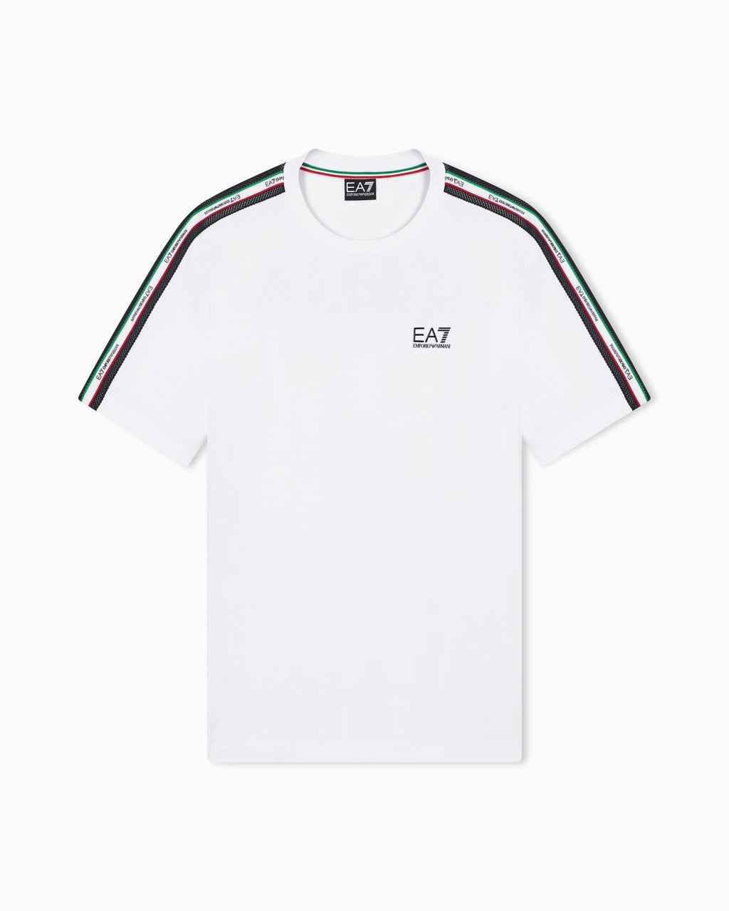 EA7 Emporio Armani T-shirt Uomo Bianca Italian Spirit 7M001861 AF12503 U0002