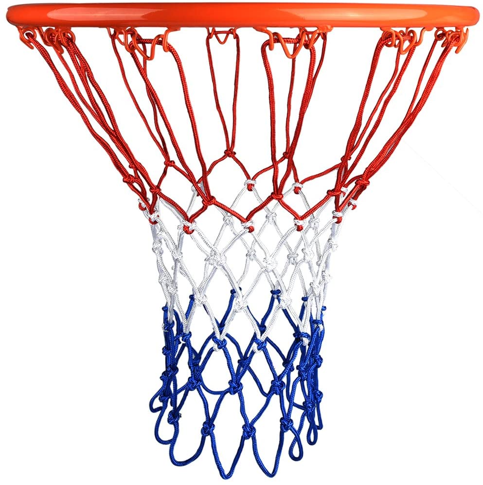 Contes Coppia Reti da Basket  per anello regolamentare da 45diam 6106 blu-bianco-rosso