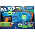 Hasbro - Nerf Elite 2.0 Flip-8 Pistola Giocattolo Fucile Motorizzato Spara Dardi