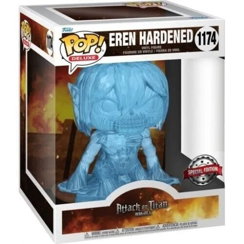Funko Pop ! Animation - Attack On Titan (1174) Eren Hardened Vinyl Special Exm