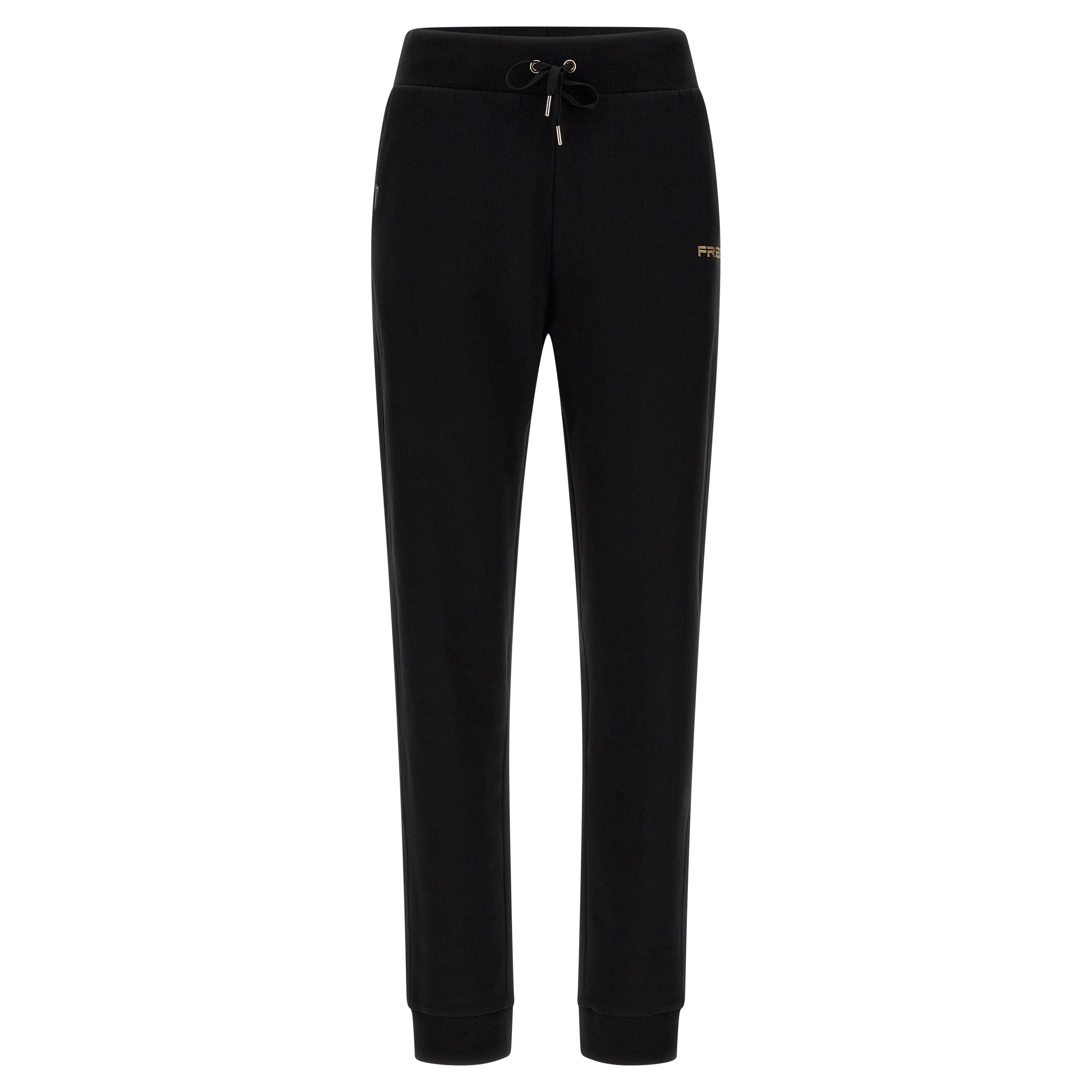 Freddy tuta sportiva da donna con zip e collo ad anello e inserto a fantasia F3WTRK3 F93N malaga-nero