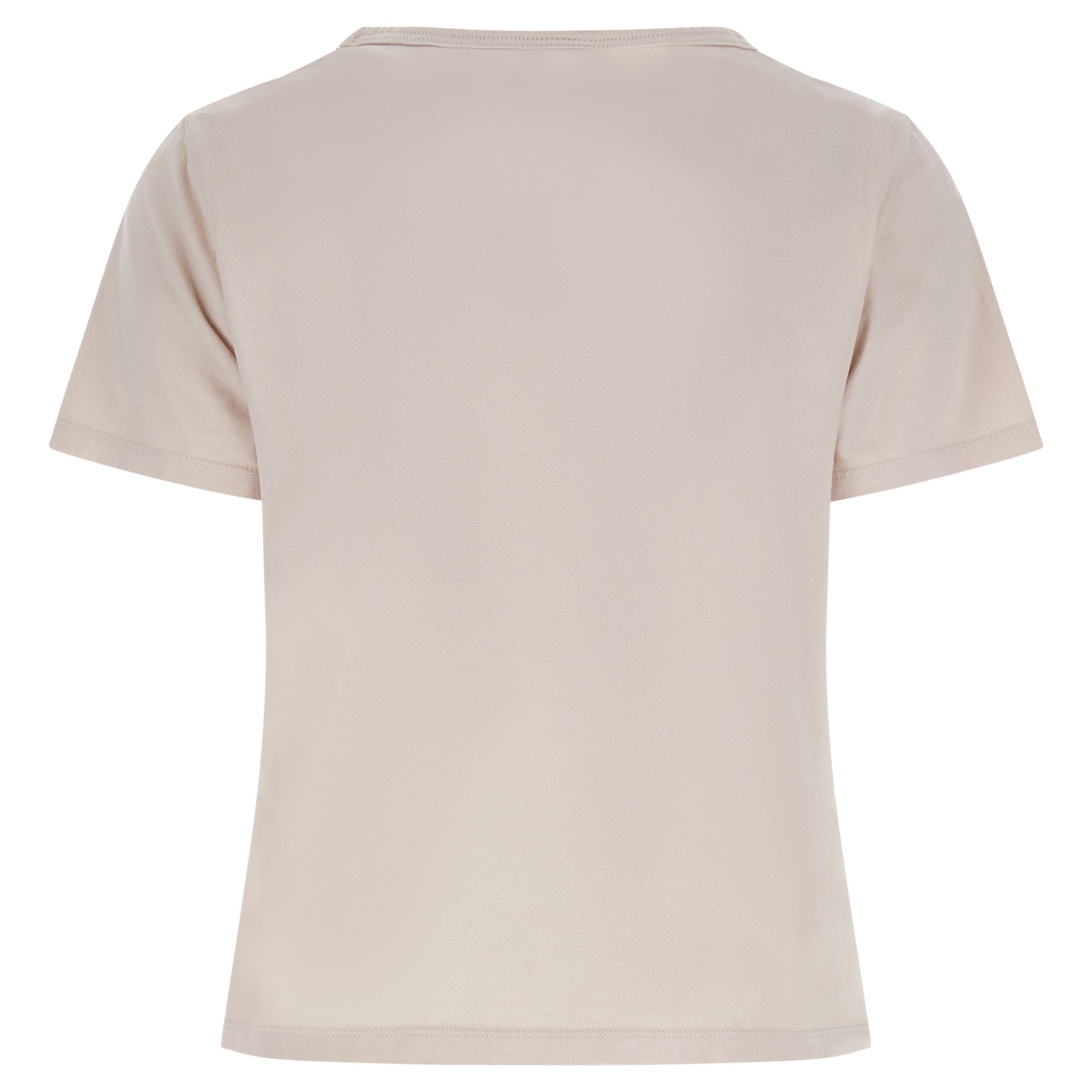 Freddy T-shirt crop top comfort in jersey leggero FAIRC022X Z40X Moonbeam Direct Dyed