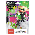 AMIIBO SPLATOON 2 INKLING BOY NINTENDO SWITCH STATUA LIMITED RAGAZZO VERDE NEON