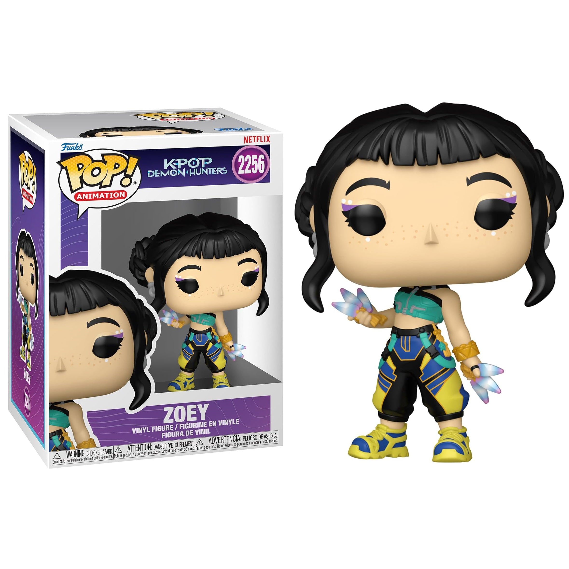 Funko Pop Animation - KPop Demon Hunters (2256) Zoey Figure Vinyl 9cm
