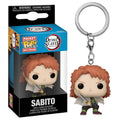 Funko Pop ! Keychain Animation - Demon Slayer (Sabito) Portachiavi Vinyl Figure