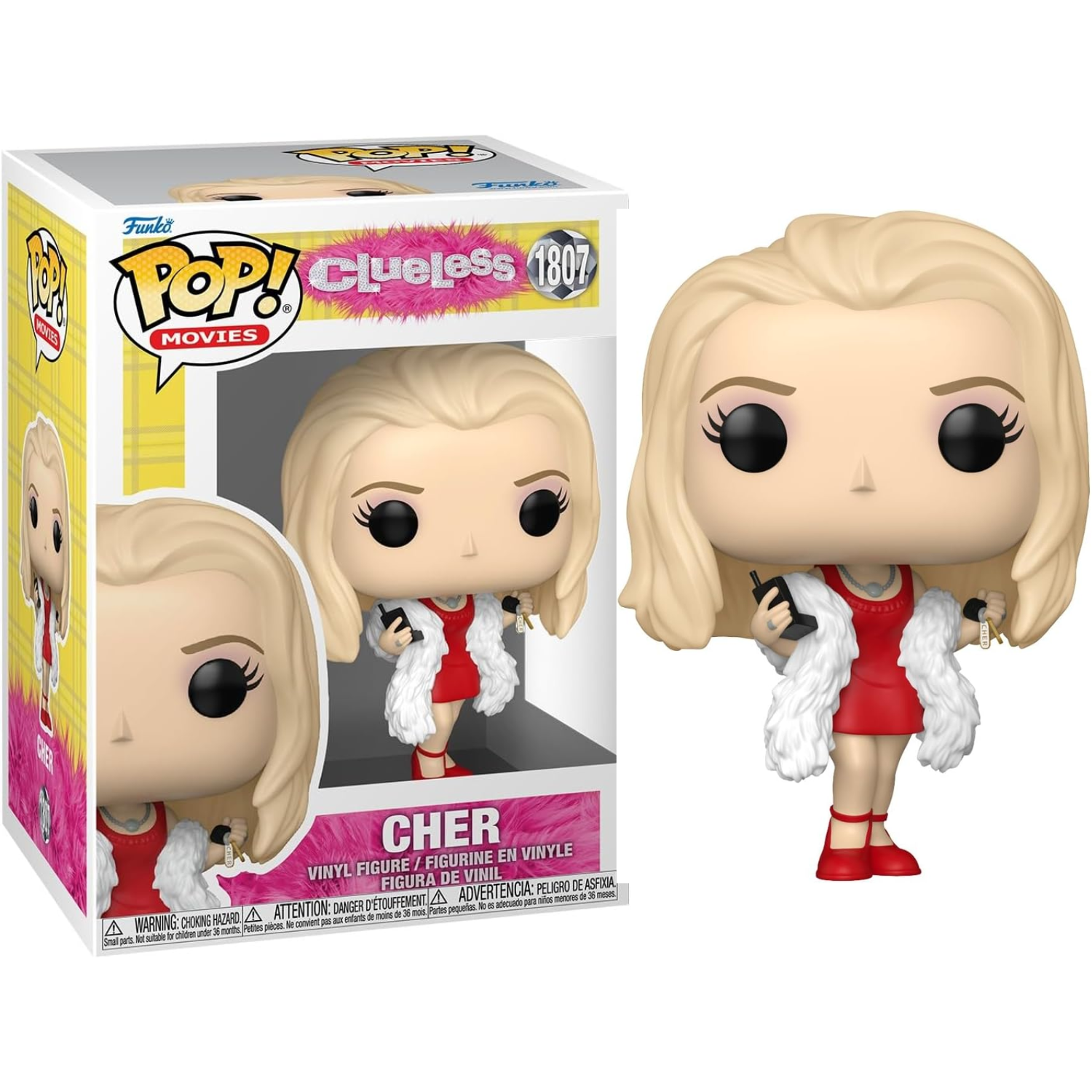 Funko Pop ! Movies - Clueless (1807) Cher Vinyl Figure 9cm