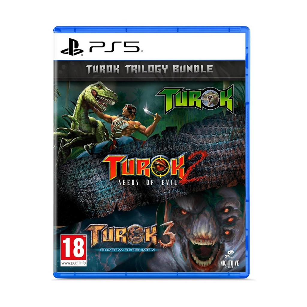 Turok Trilogy Bundle PS5 Videogioco Playstation 5 EU Multilingua Ita Nuovo