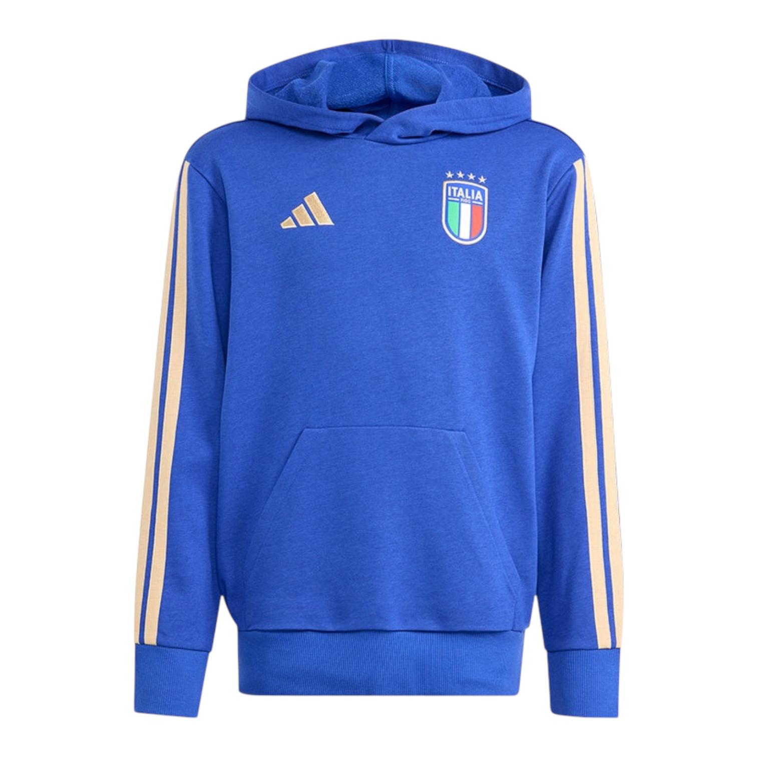 Adidas Italy DNA Hoodie JY9518 Azzurro Junior