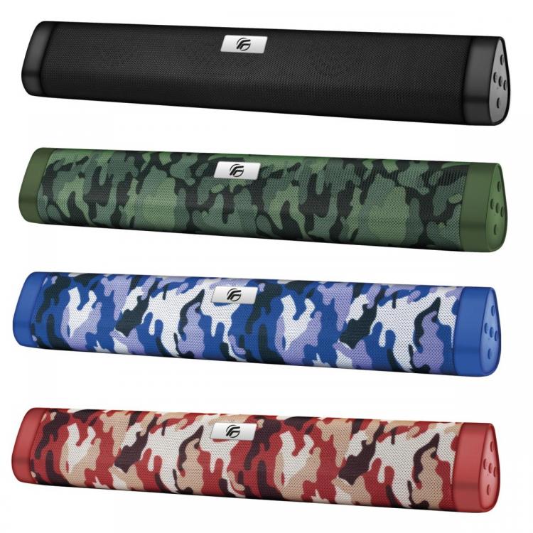 Fenner Speaker Soundbar Bluetooth Tf/Usb/Fm/Aux Smartphone Console Tv Pc | Green