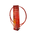 Garlando Canestro Basket Muro BA-28 | Acciaio Ø45cm + Rete + Kit Fissaggio