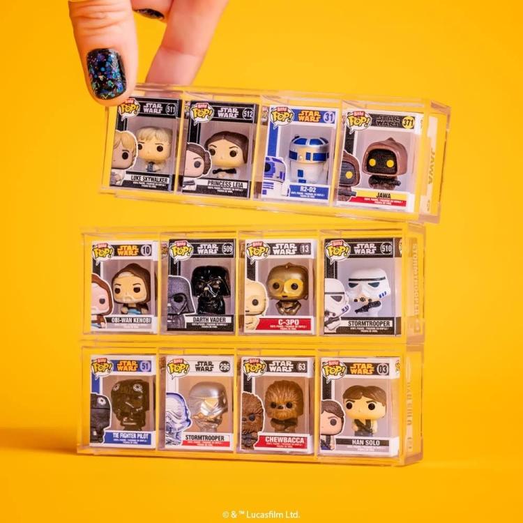 Funko Bitty Pop ! Star Wars - Han Solo/Chewbacca/Greedo 4 Pack + Mistery Figure