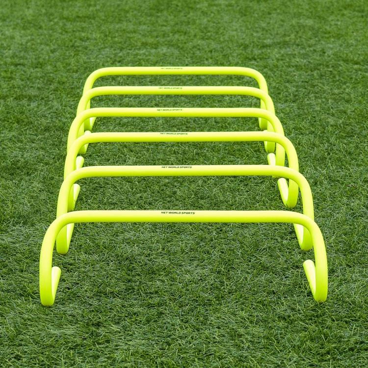 Set 5 Ostacoli Sport Allenamento Calcio Velocità Agilità Coordinazione Rosa 23Cm