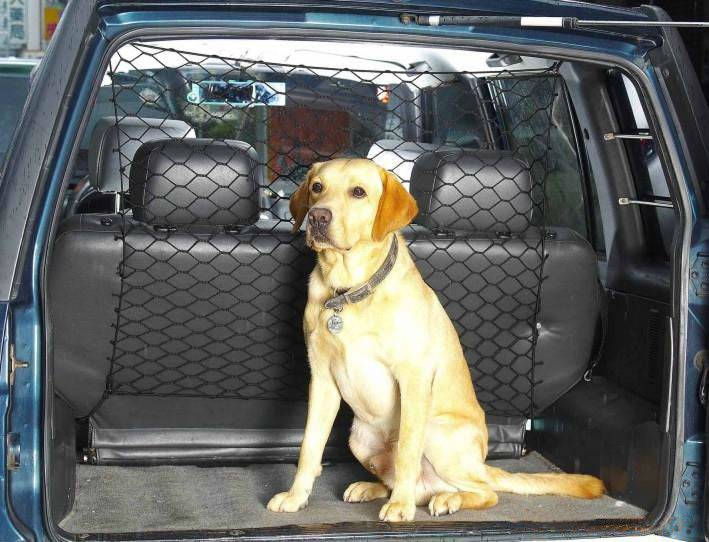 Divisorio In Rete Per Trasporto Bagagliaio Auto Merce Animali Cani Gatti 100X100