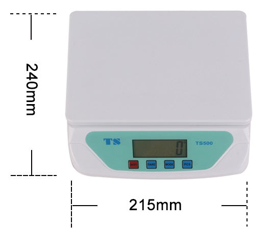 Bilancia Elettronica Digitale Professionale Da Banco 1g-25kg Laboratorio Cucina