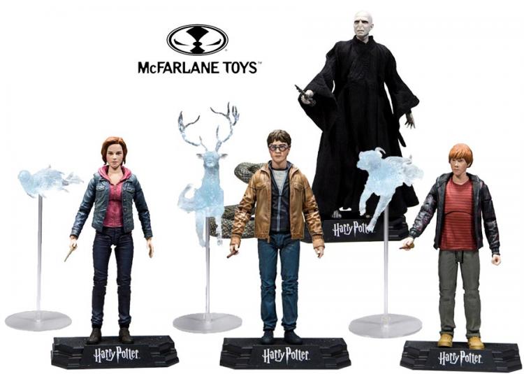 ACTION FIGURE HARRY POTTER I DONI DELLA MORTE 2 STATUA HARRY 16cm DA COLLEZIONE