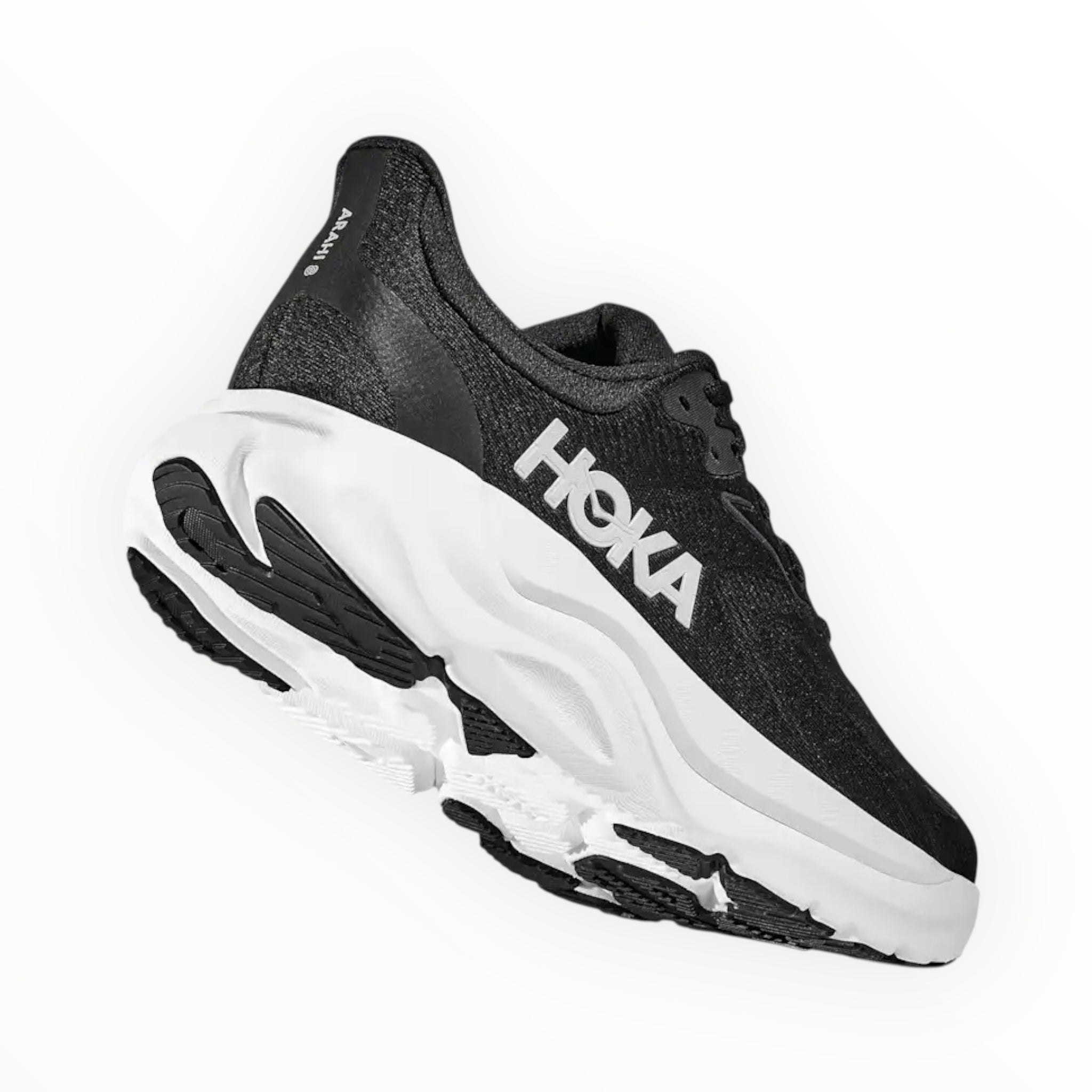 Hoka One One Arahi 8 1168691 BWHT Nero Bianco Donna