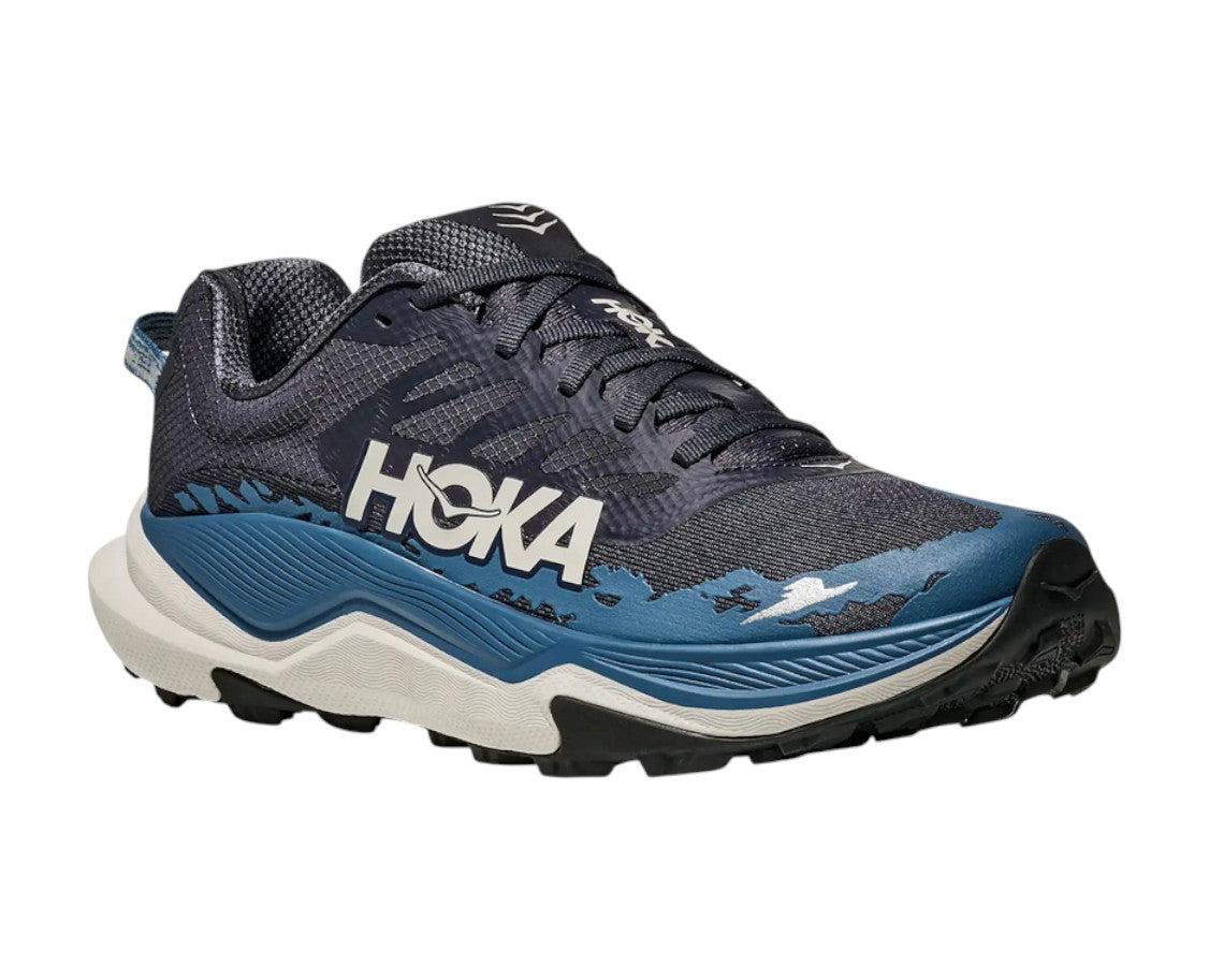 Hoka One One Torrent 4 1155115/CYF Grigio-Blu – Scarpa trail uomo, ammortizzazione, traspirabilità, leggerezza