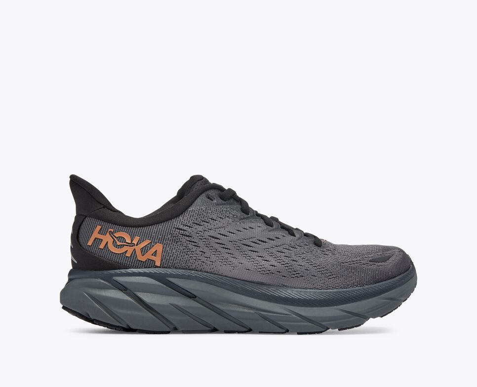 Hoka One One Clifton 8 1119394 ACPP Scarpe Running Donna Antracite Rame
