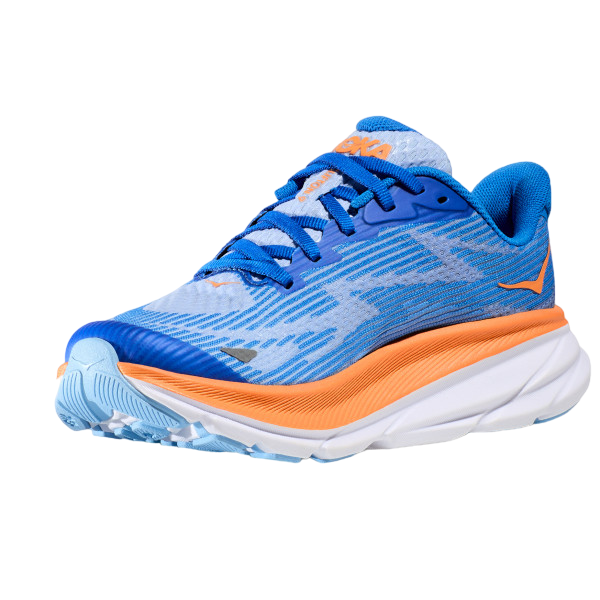 Hoka One One Clifton 9 Youth 196565185051 Coastal Sky Scarpa Running Bambino Sostenibile