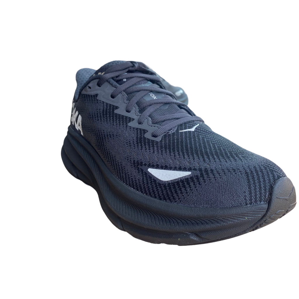 Hoka Clifton 9 GTX Scarpe Running Uomo Gore-Tex Impermeabili Nere 1141470-BBLC