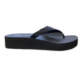 Skechers infradito donna con zeppa Vinyasa Nam On 38644/BBK black
