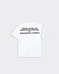 T-Shirt Tagliatella Bianca/Nera