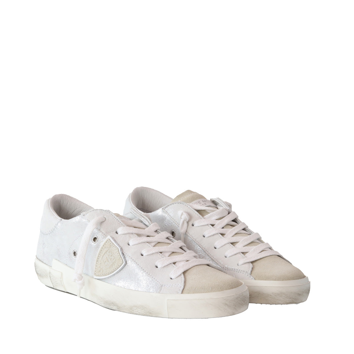 SNEAKERS PARIS ARGENTO