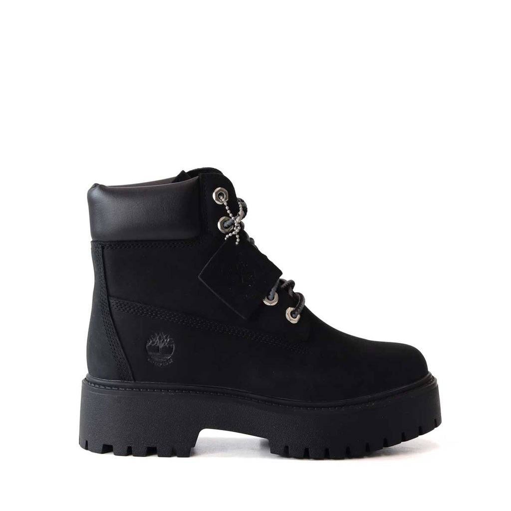 ANFIBIO STONE STREET 6 LACE NERO