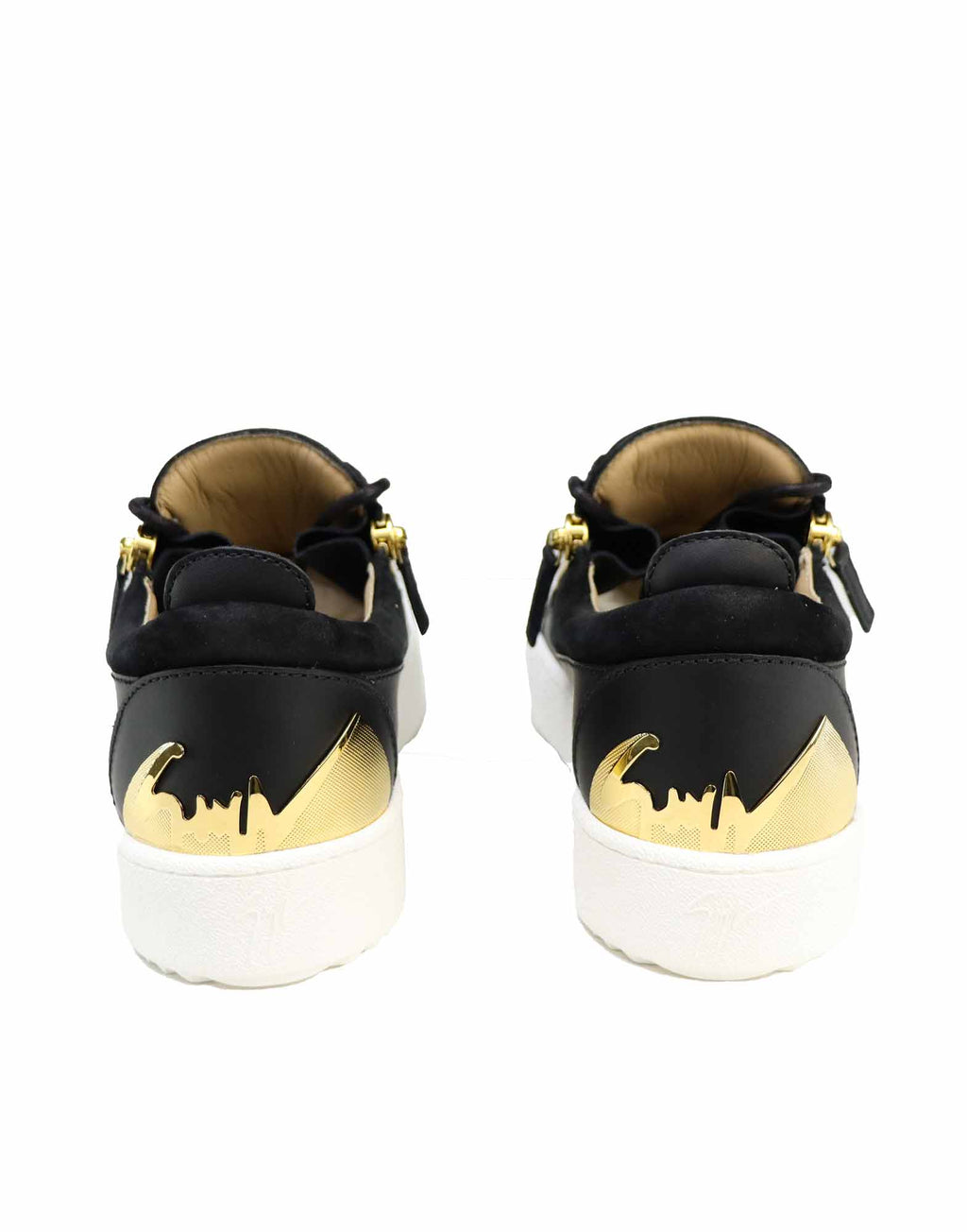 SNEAKER NERE E ORO