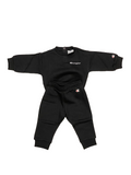 Champion Tuta infant felpa girocollo pantalone con polsino 4404504 KK001 nbk nera