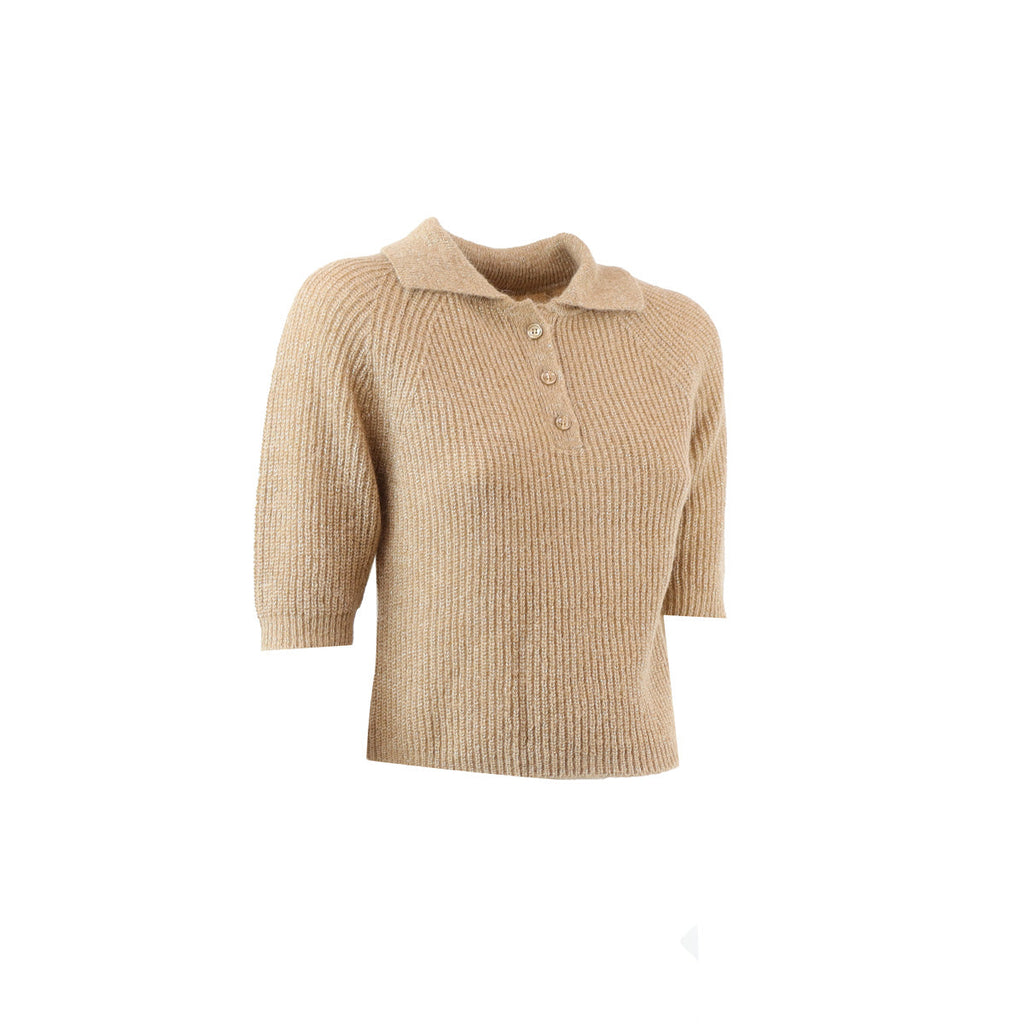 MAGLIA CALCUT CAMMELLO