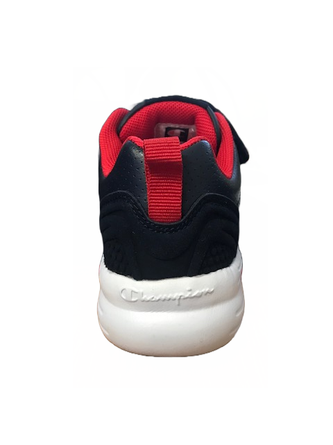 Champion Low Cut Shoe Cody PU B GS scarpa sneakers da bambino in pelle con strappo S31347-F18-BS501 navy