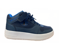 Champion scarpa sneakers da ragazzo in tela Mid Cut Rebound S30813 S17 2192 blu
