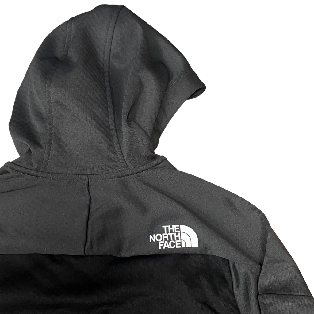 The North Face Felpa in pile da donna con cappuccio W MA LAB NF0A856DMN8 asfalto-nero