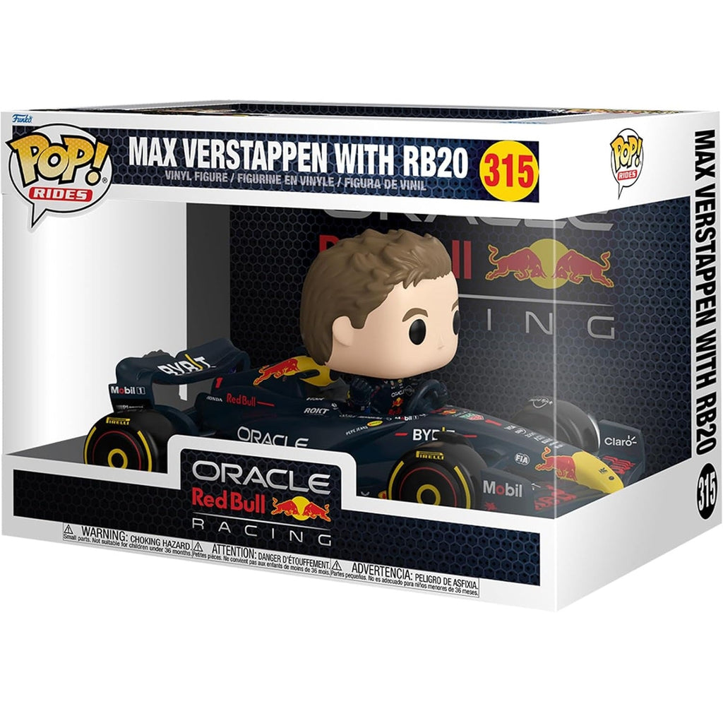 Funko Pop! Rides Oracle RedBull Racing (315) Max Verstappen With RB20